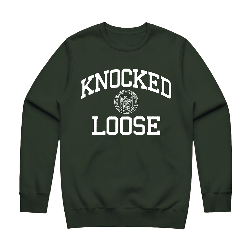 Violent Club Crewneck - Forest Green
