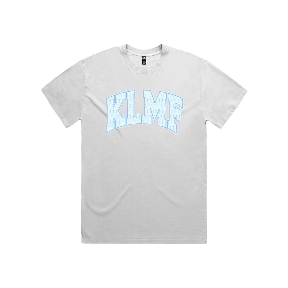KLMF Tee - Faded White